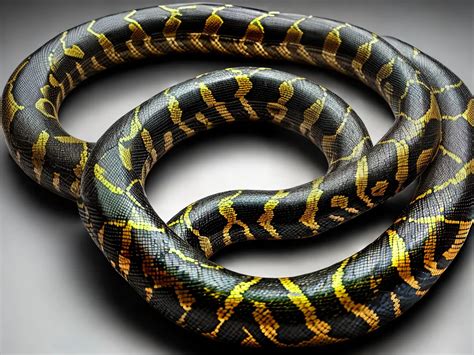  Zaga, uma Serpente de Escamas Iridescentese que Encanta por sua Curiosa Locomoção Subaquática!